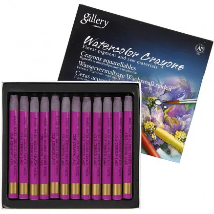 Gallery Acuarela, rosa oscuro (314), L: 9,3 cm, 12 uds./1 pk.