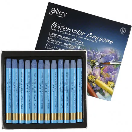 Gallery Acuarela, azul cielo (337), L: 9,3 cm, 12 uds./1 paquete.