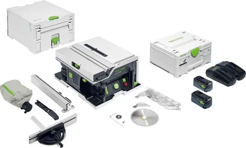 Festool Sierra de mesa a batería CSC SYS 50 EBI-Plus