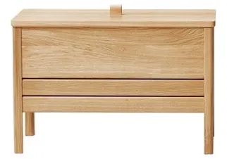 Form & Refine A Line Banco con tapa 68 Roble