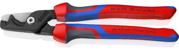 Cizallas para cables Knipex con pasos de corte StepCut XL
