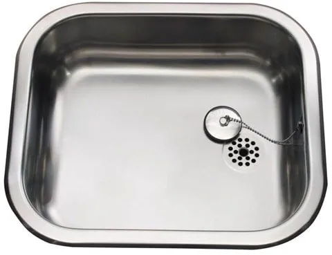 Juvel Intra juvel fregadero de cocina k400 400 x 340 mm acero inoxidable con tapón