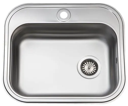 Juvel Intra juvel fregadero de cocina bmk480b1 480 x 340 mm mate con colador