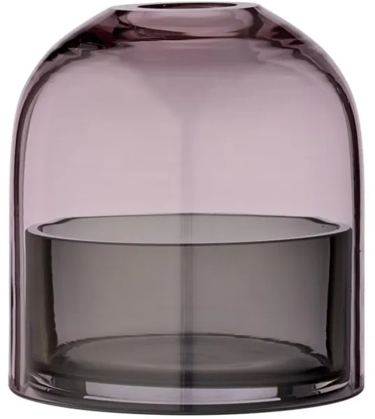 AYTM TOTA Linterna para Velas de Té Rosa/Negro