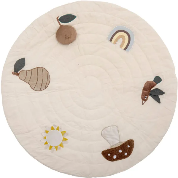 Alfombra de juego Agnes, Blanca