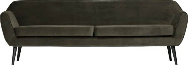 Rocco, Sofá lounge, verde oscuro, H75x230x82 cm