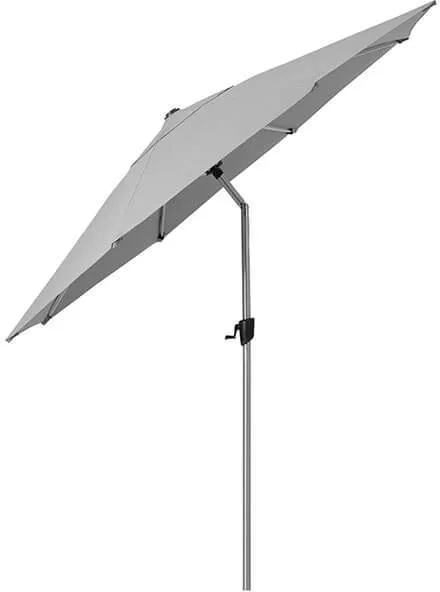 Cane-Line Sunshade parasol c/inclinación - Ø 300 cm - Gris claro