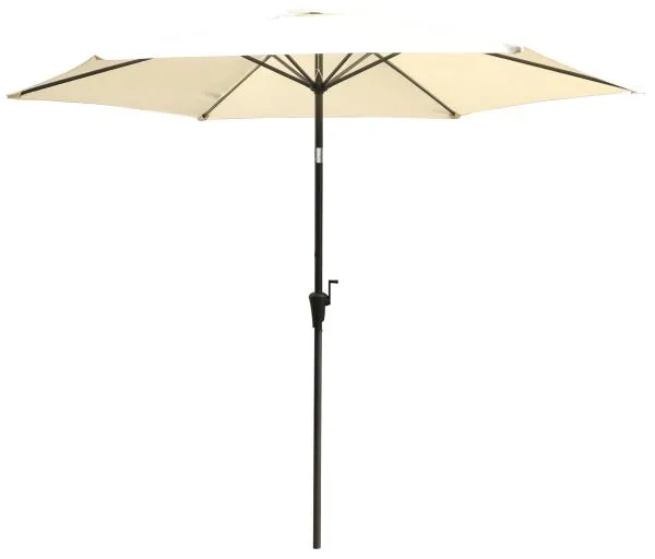 Parasol con inclinación beige 300cm