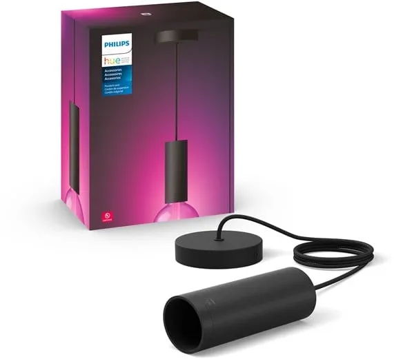 Philips Hue Lightguide colgante E27 Negro