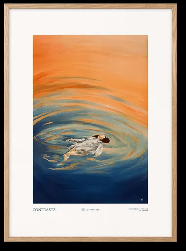 Peléton Contrasts 70x100 Póster