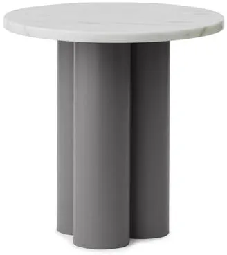Normann Copenhagen Dit Mesa Auxiliar Gris/Blanco Carrara