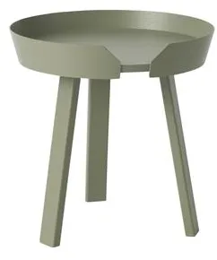 Mesa de centro Muuto Around Verde Polvoriento Pequeña