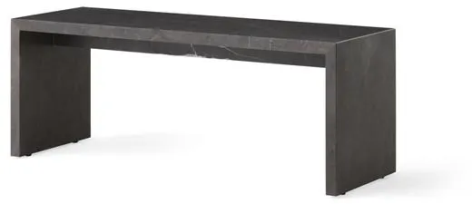 Audo Plinth Bridge Mesa de centro Grey Kendzo Mármol