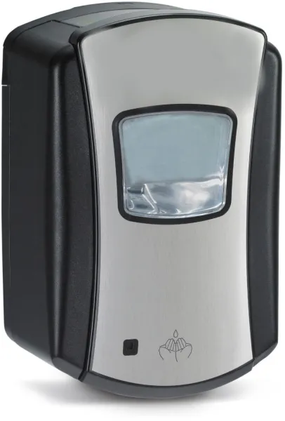 Descatalogado: Pristine, dispensador de jabón con sensor, LTX, negro/cromo, 700 ml